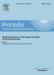 Cover image Procedia - Social and Behavioral Sciences
